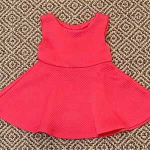 🎉 NWOT! 🎉 Kate Spade 9M Sleeveless Hot Pink Quilted Dress